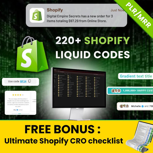 220+ Shopify Ultimate Code Snippets